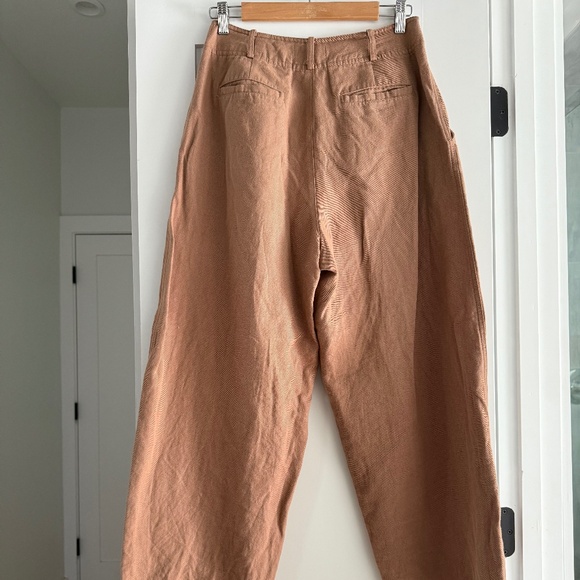 Apiece Apart | BARI CROP TROUSER Deep Khaki - size 6 - Picture 6 of 7